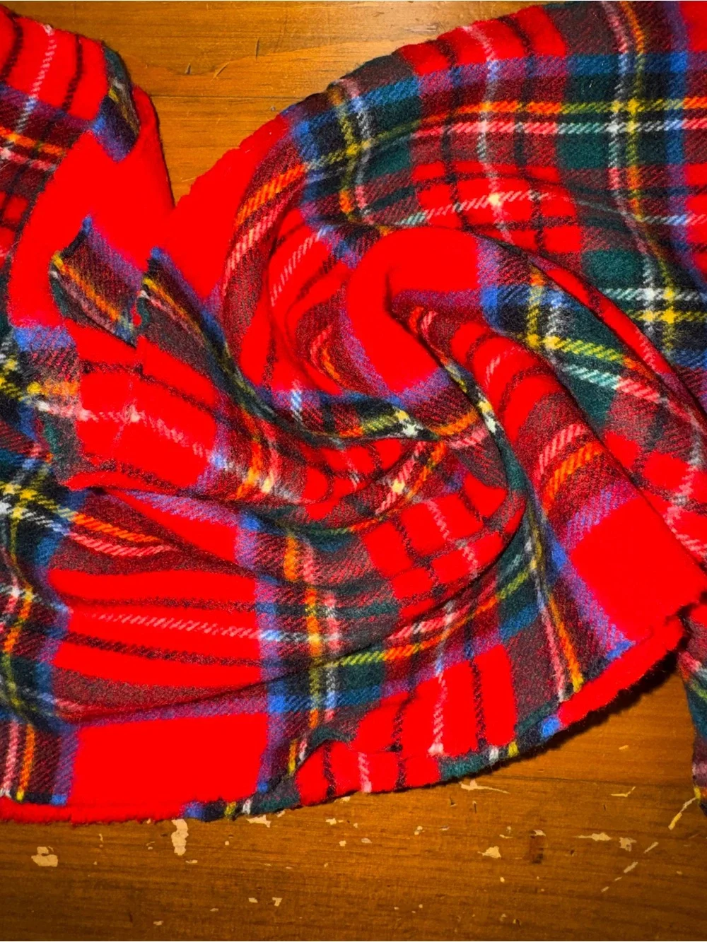 Red Plaid Tartan Throw Blanket - Stylish Home Accent